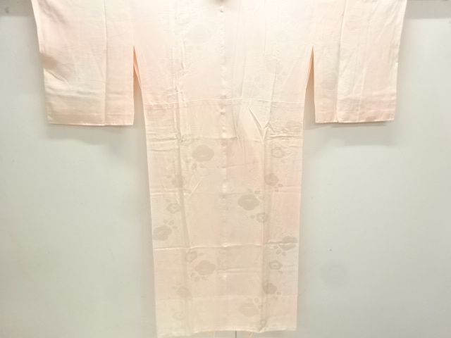 JAPANESE KIMONO / CAMELLIA PATTERN WOVEN HITOEJUBAN